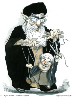 KHAMENEI AND ROUHANI -  by Taylor Jones