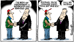 MICHAEL BLOOMBERG  by Bob Englehart