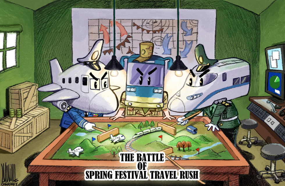 The battle