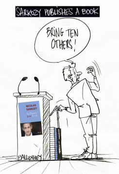 SARKOZY PUBLISHES A BOOK by Pierre Ballouhey