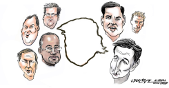 TRUMPLESS GOP DEBATE by J.D. Crowe