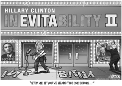 HILLARY CLINTON IS EVITA IN INEVITABILITY II by R.J. Matson
