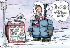 ZIKA VIRUS by Joe Heller