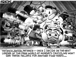 IOWA CAUCUS CRAZINESS by Steve Sack