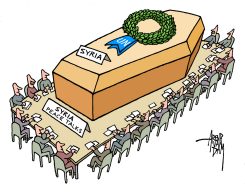 SYRIA PEACE TALKS by Arend Van Dam