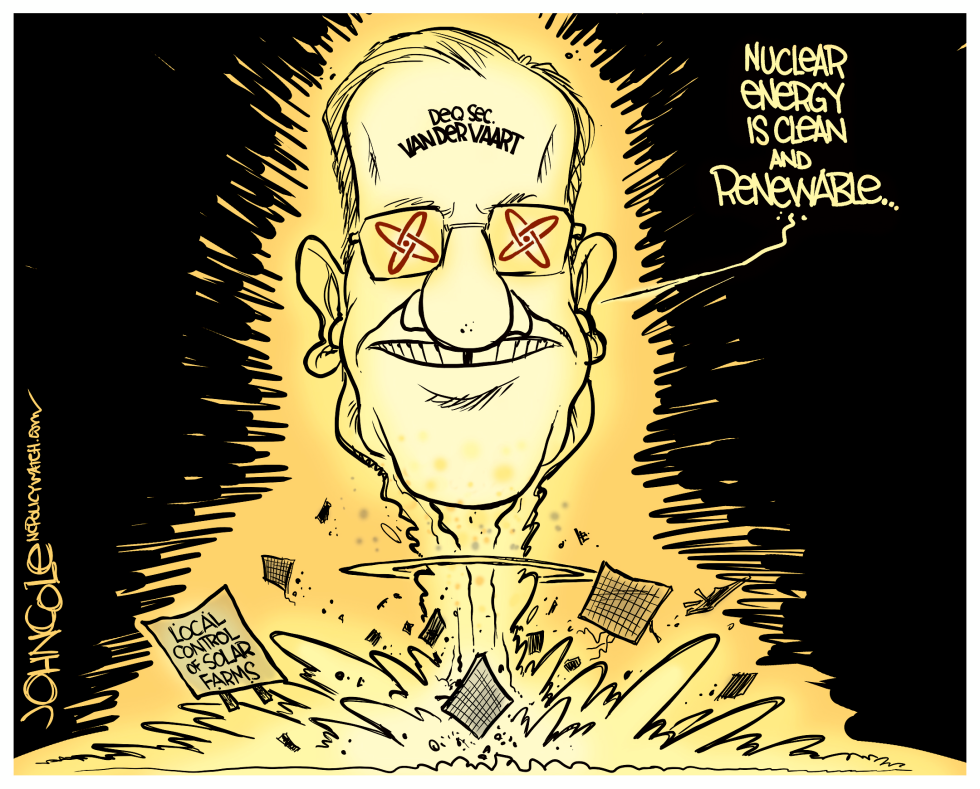  LOCAL NC  NUCLEAR VERSUS SOLAR POWER by John Cole