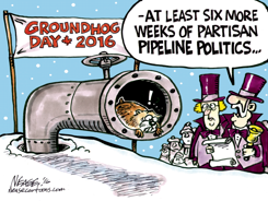 GROUNDHOG DAY by Steve Nease