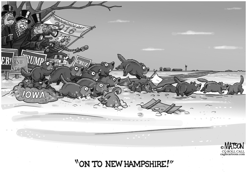 Groundhogs Move On To New Hampshire