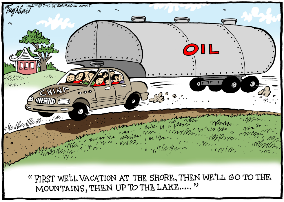 China Sucks Up Oil