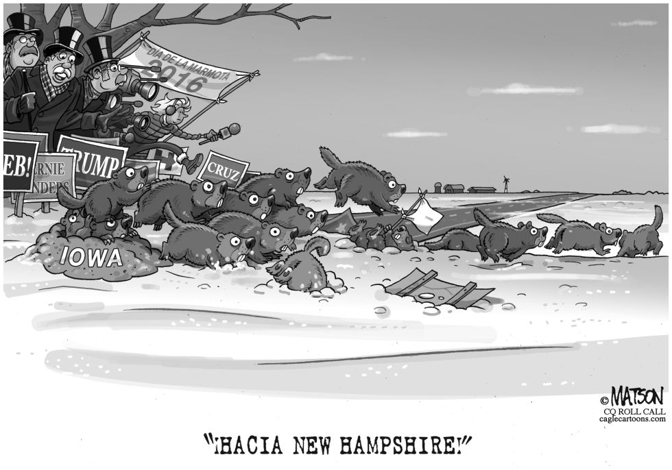  LA MARMOTA SE MUEVE HACIA NEW HAMPSHIRE by RJ Matson