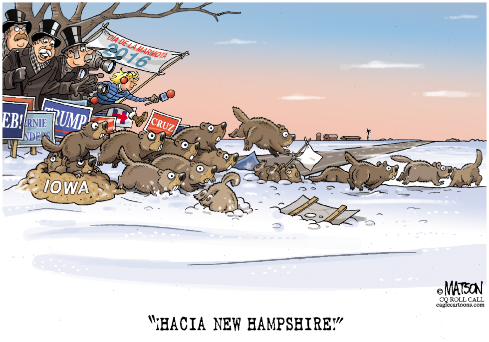  LA MARMOTA SE MUEVE HACIA NEW HAMPSHIRE  by RJ Matson