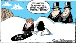 GROUNDHOG TRUMP  by Bob Englehart