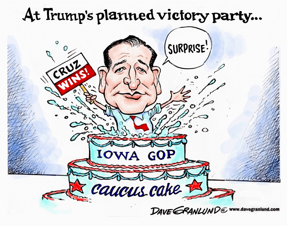 Cruz wins Iowa GOP caucuses