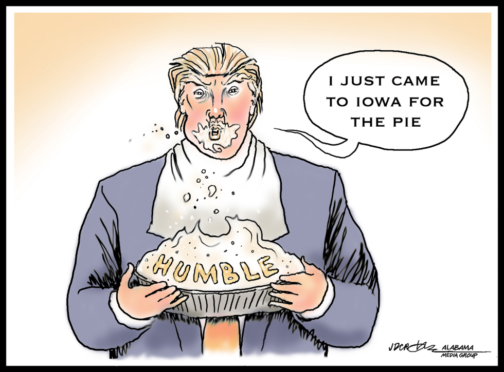 Trump Humble Pie
