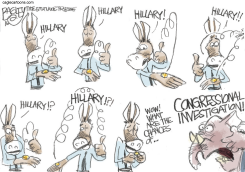 IOWA COIN TOSS  by Pat Bagley
