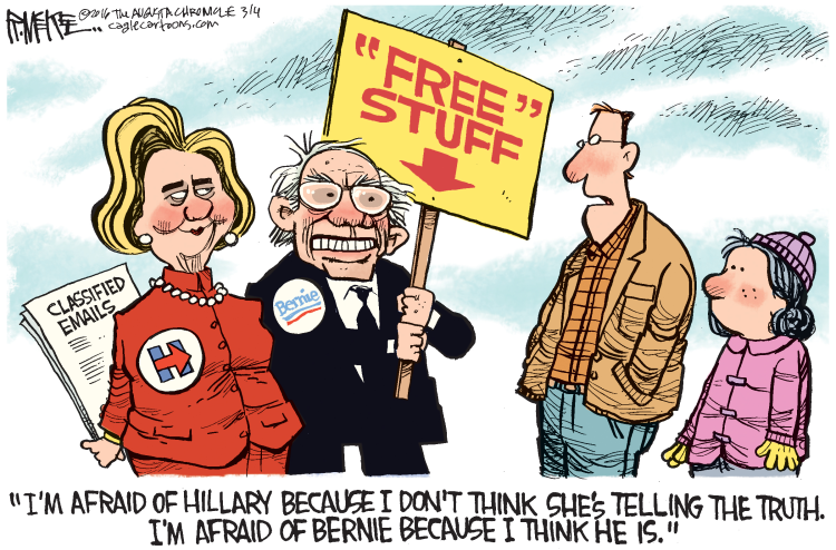 Hillary And Bernie