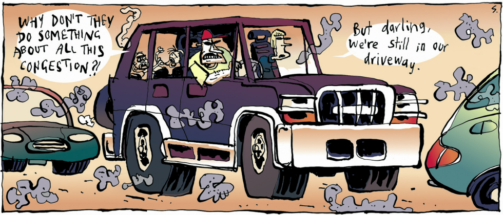 Road Congestion Solution lies At Home