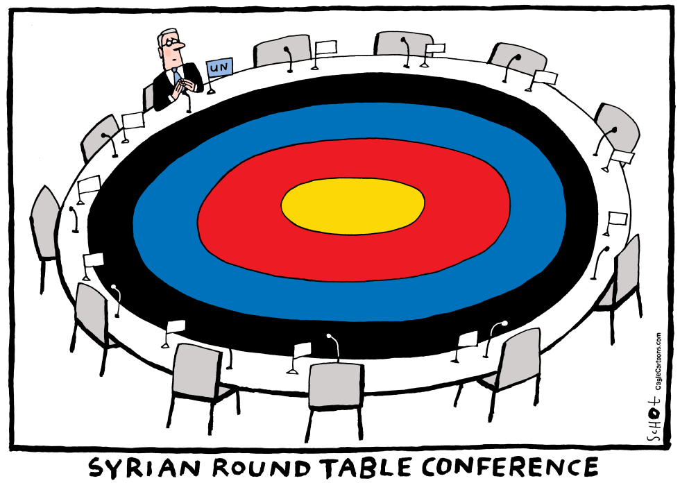  SYRIAN PEACE TALKS by Schot