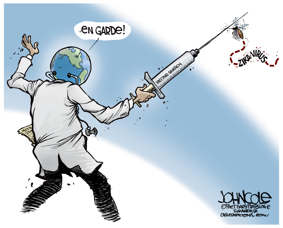 Zika vaccine search COLOR