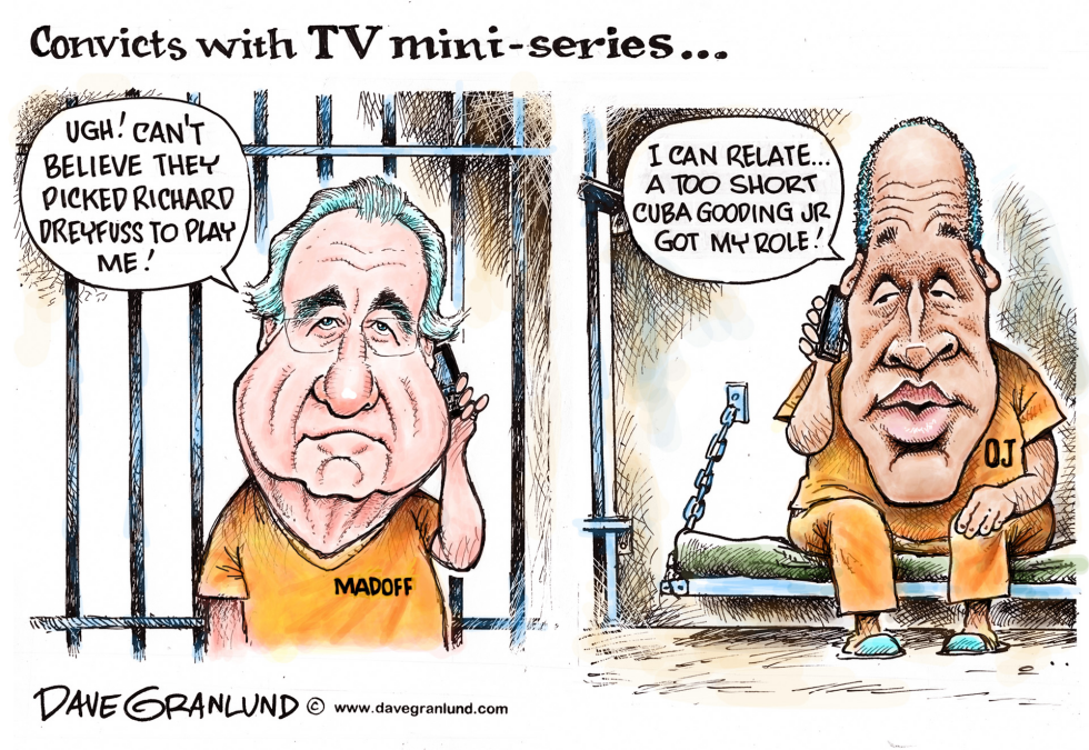 Madoff and OJ TV mini-series