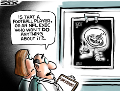 CONCUSSED MUSH  by Steve Sack