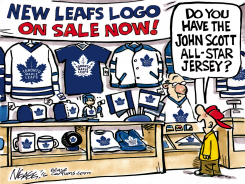 LEAFS LOGO by Steve Nease