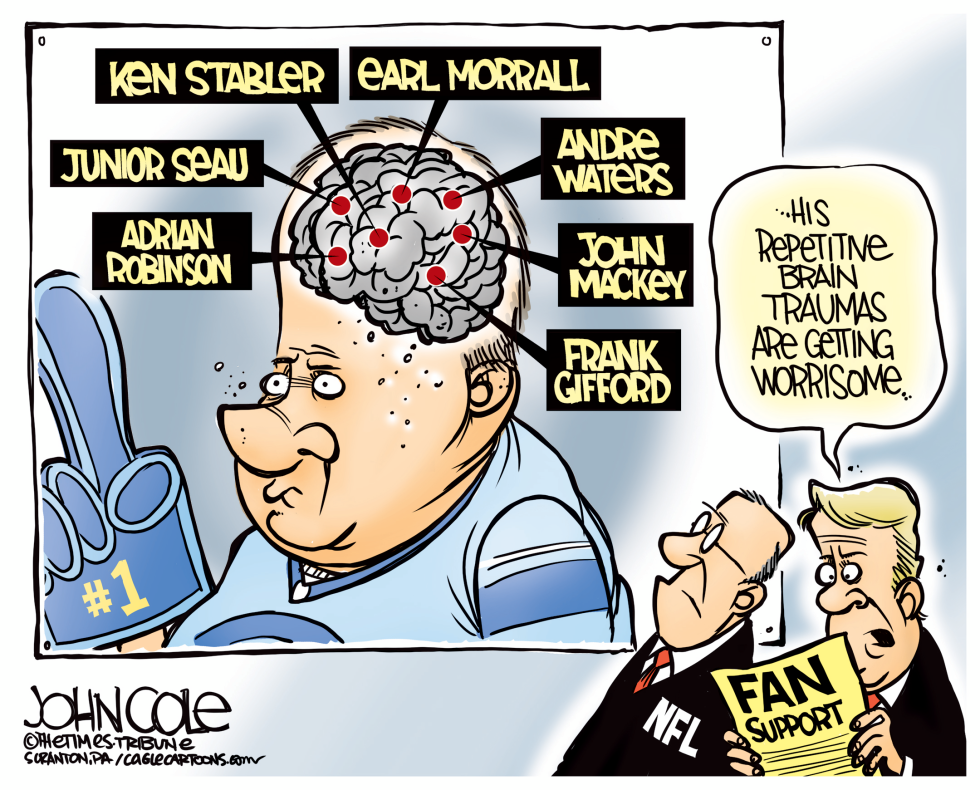 NFL fans and CTE COLOR