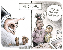 MICHIGAN GOVERNOR SNYDER  by Adam Zyglis