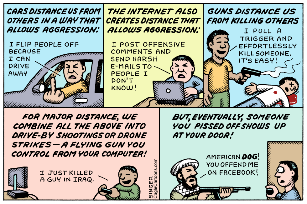 Cars Computers Guns Distance horizontal color