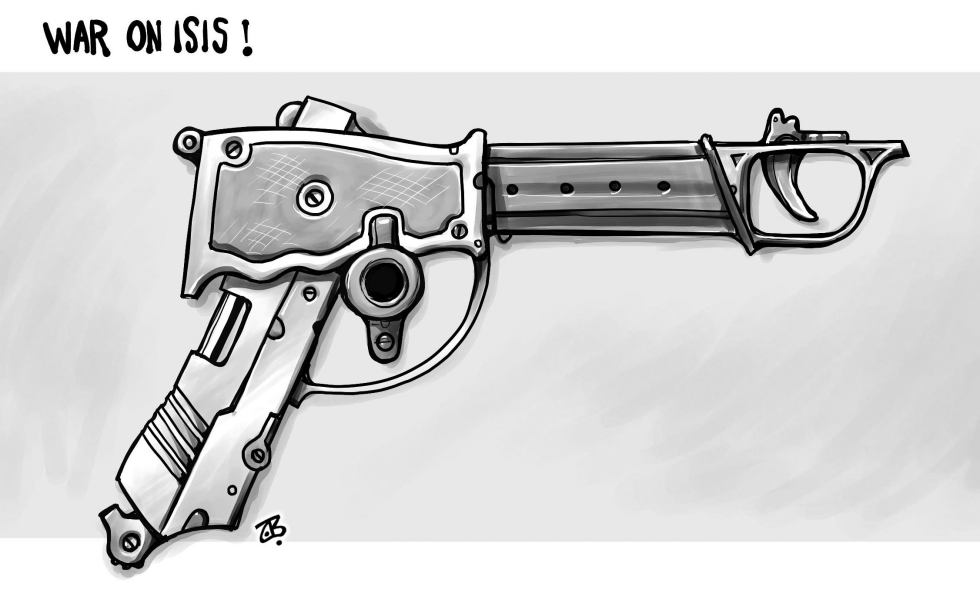 War on ISIS BW