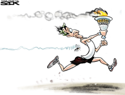 AMENAZA OLIMPICA / by Steve Sack