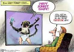 CREEPY ADS  by Nate Beeler