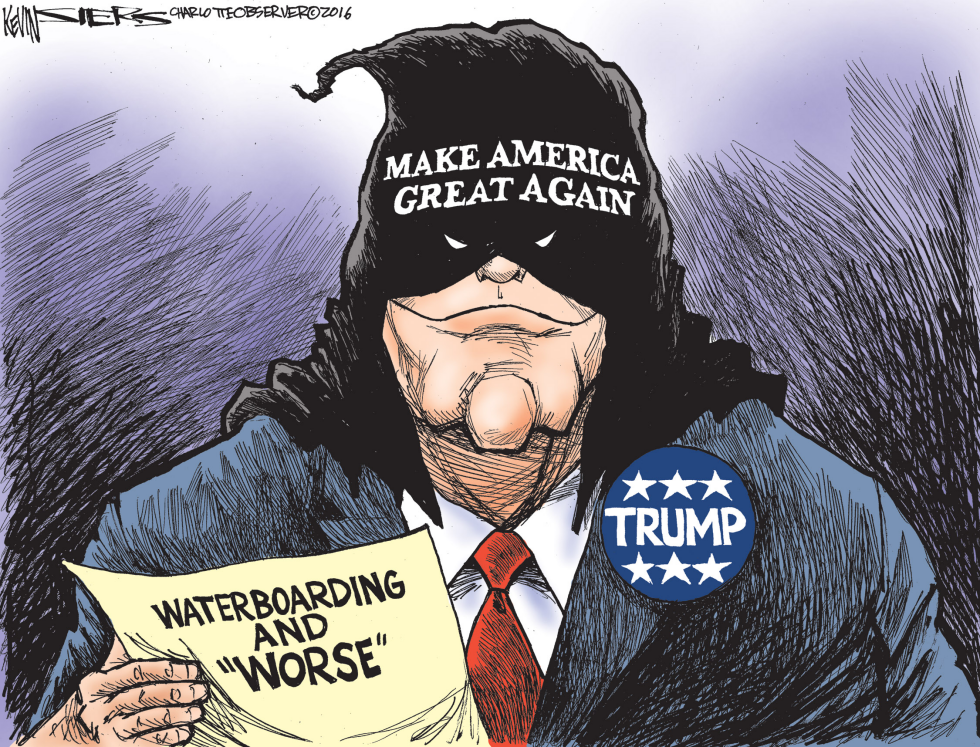  WATERBOARDING AND WORSE by Kevin Siers