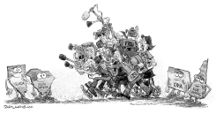 AFTER NEW HAMPSHIRE by Daryl Cagle