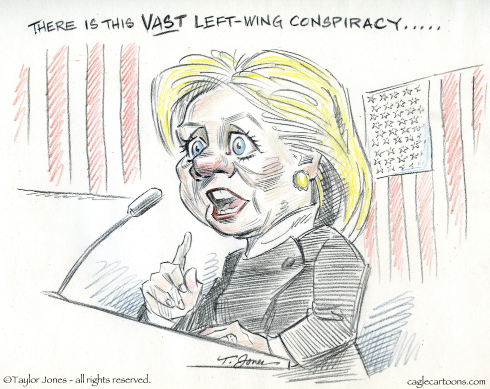 Campaign sketchbook - Hillary concedes - COLOR