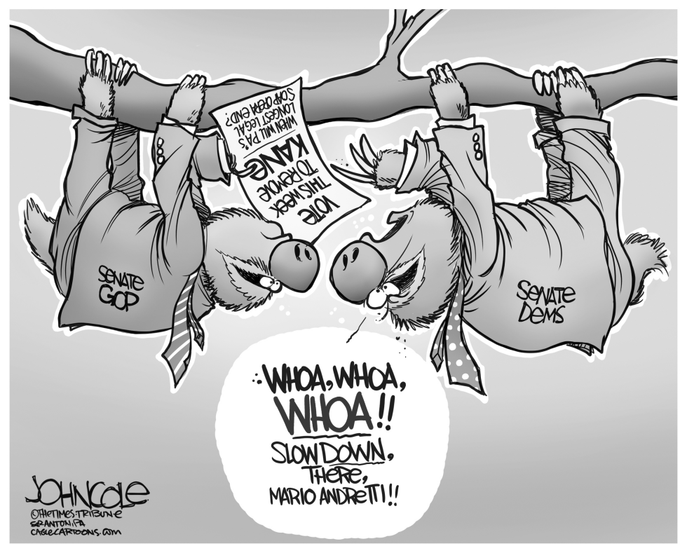 LOCAL PA -- Kathleen Kane removal vote BW