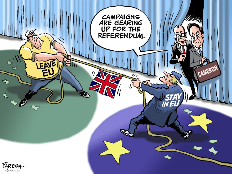  UK REFERENDUM CAMPAIGN by Paresh Nath