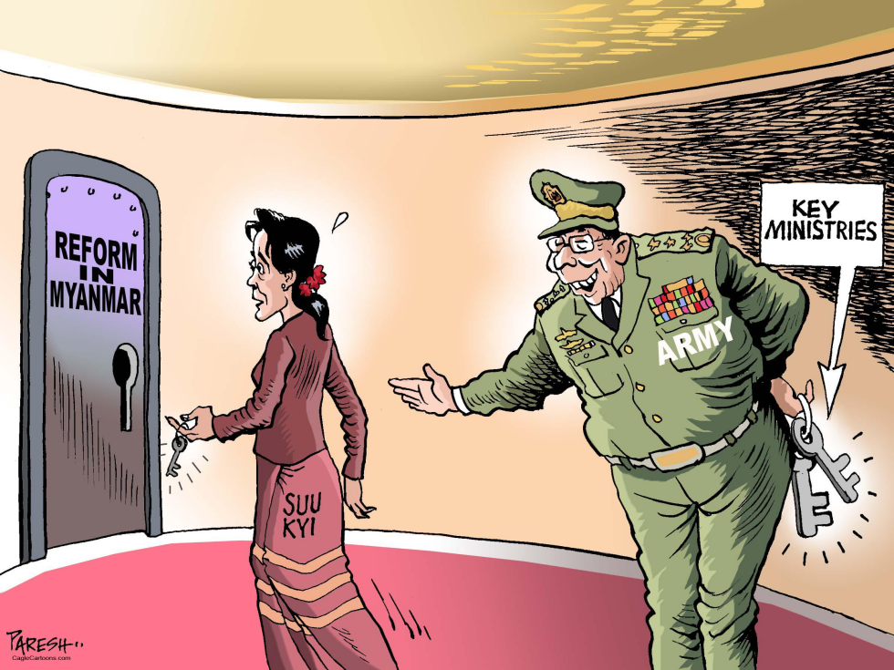 Suu Kyi’s power