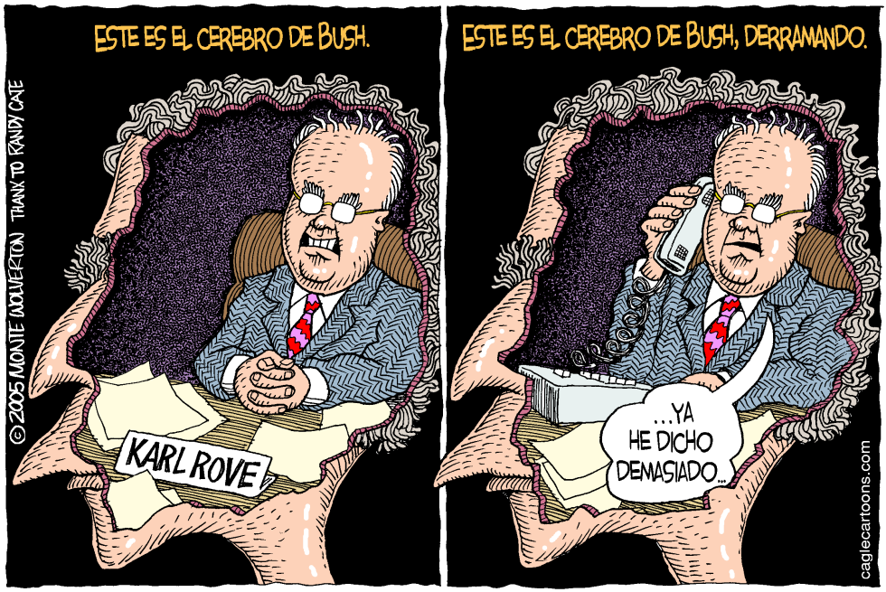  ESTE ES EL CEREBRO DE BUSH  by Wolverton