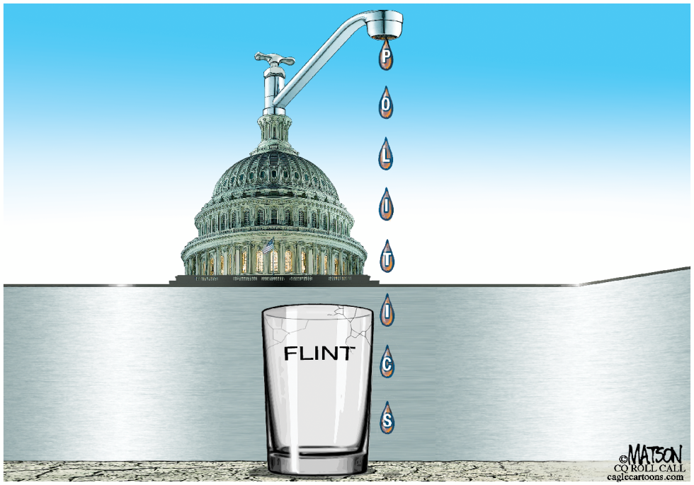Congress Shelves Aid Package for Flint Michigan-COLOR