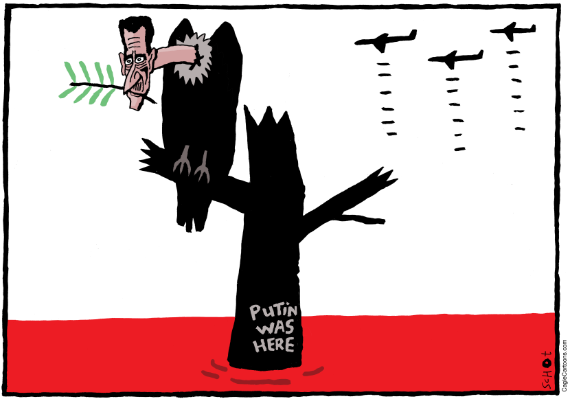 Syria, bombing continues