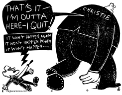 CHRISTIE PARTING SHOT by Randall Enos