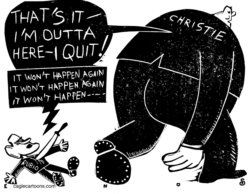 Christie Parting Shot