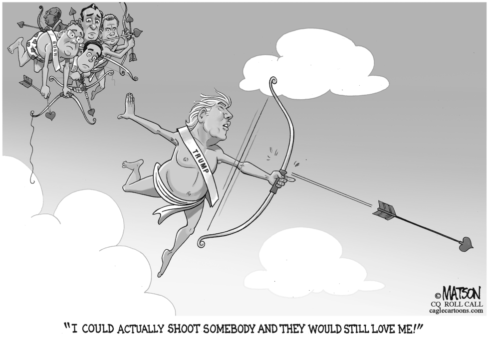 Donald Trump As Cupid