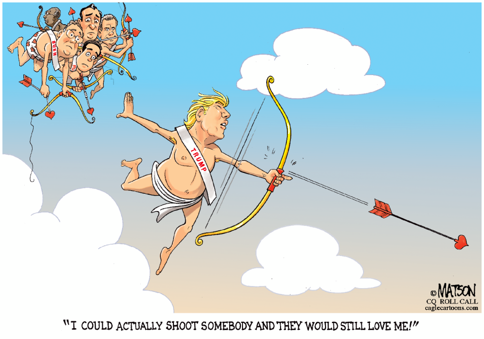 Donald Trump As Cupid-COLOR