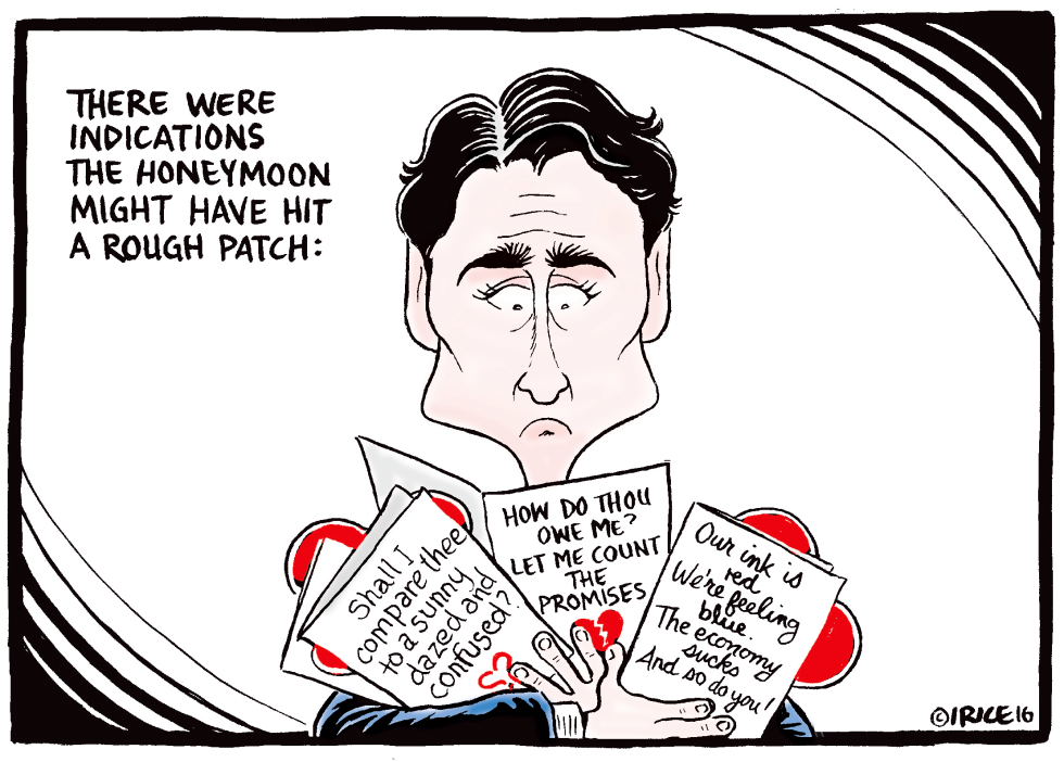 Honeymoon Hitting a Rough Patch