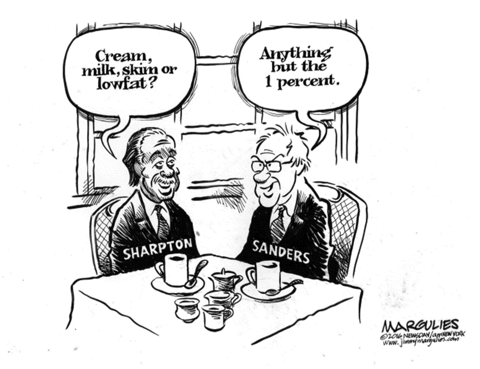 Sharpton and Sanders