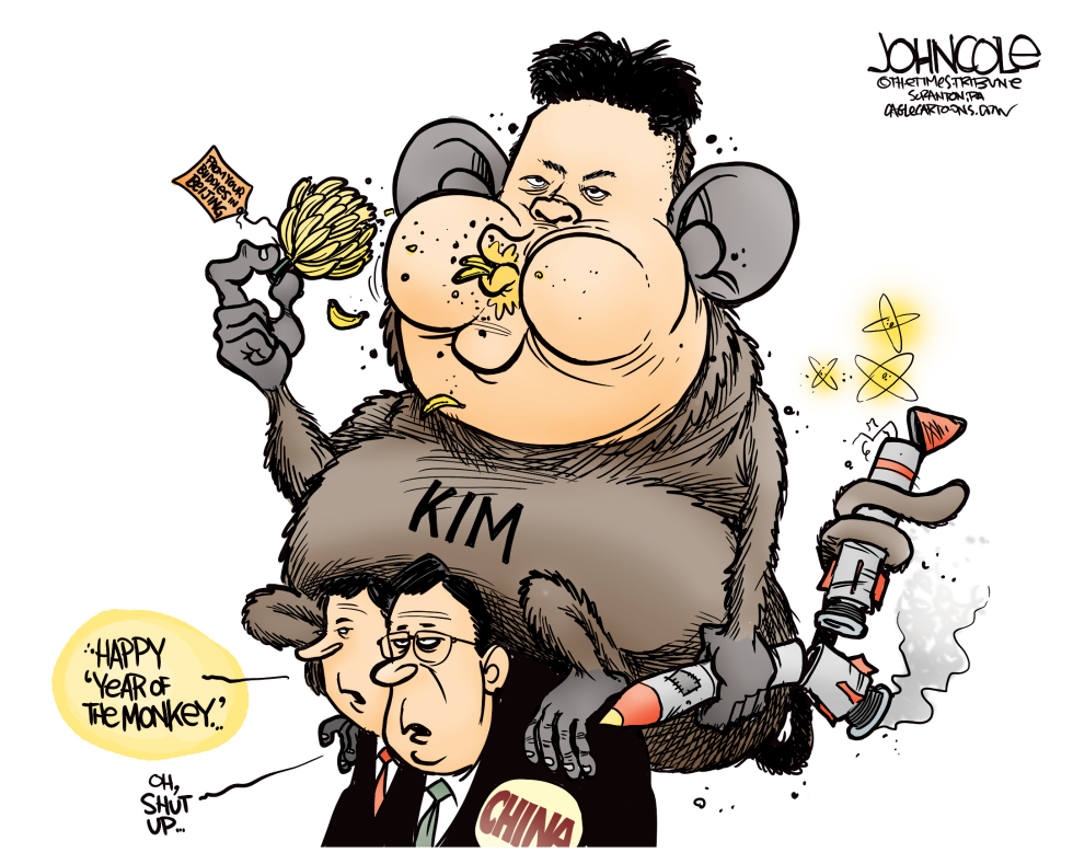 Year of the Monkey COLOR