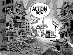 SYRIA CEASEFIRE PLAN by Paresh Nath