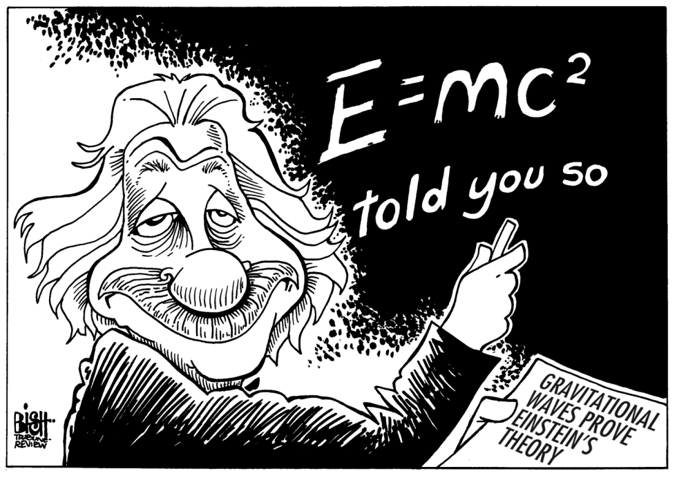 EINSTEIN WAS RIGHT, B/W